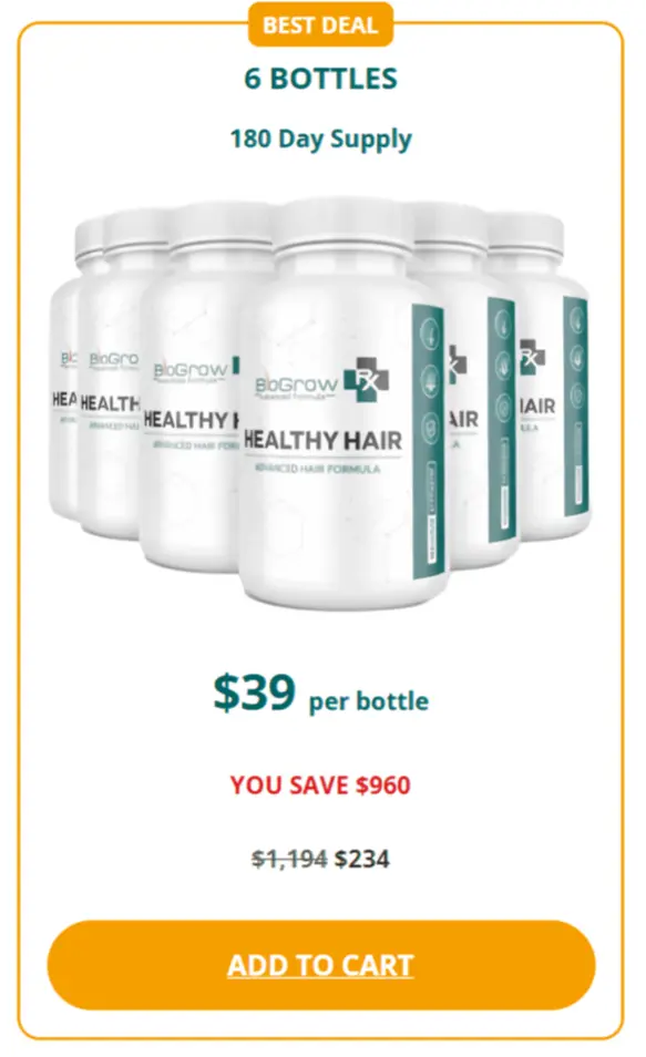 BioGrow RX offer price 